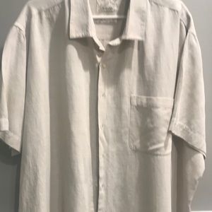 Big and tall linen shirt